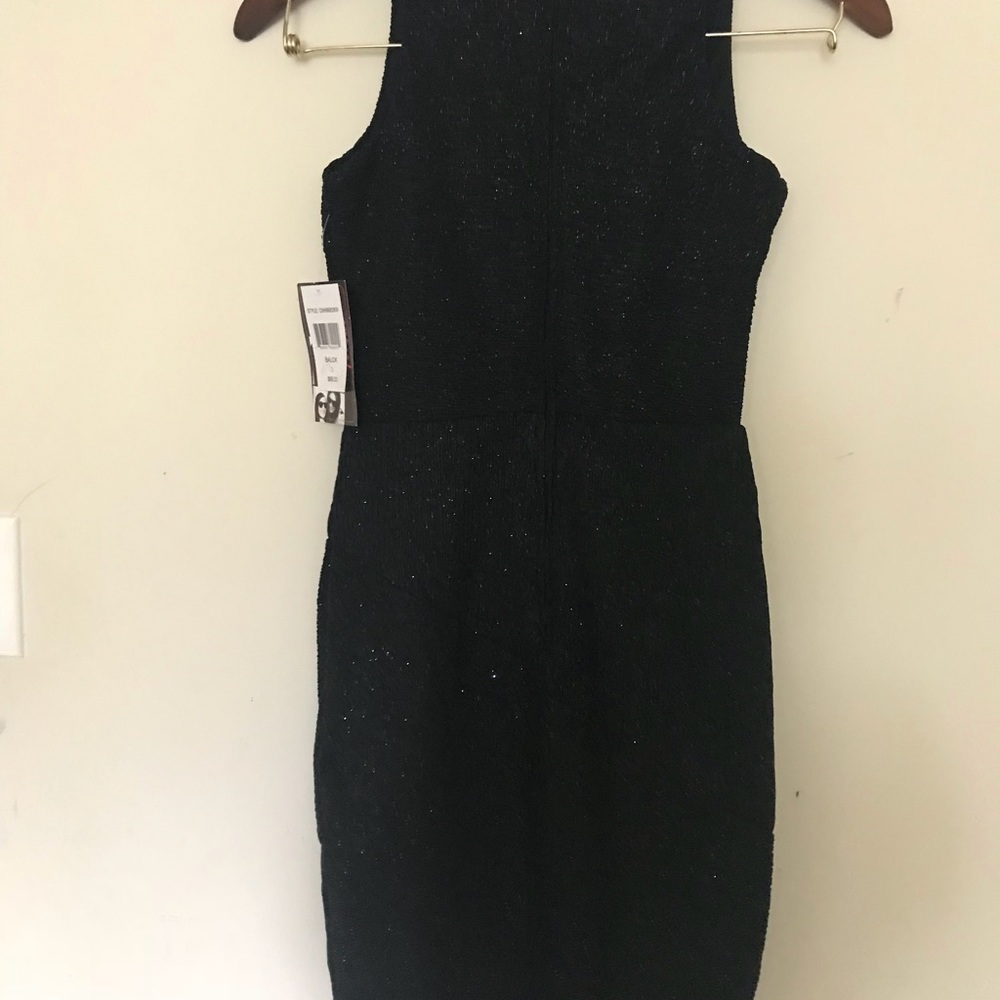Black junior dress with glitter! - Picture 7 of 8